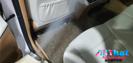 밝은 시트색상의 더뉴그랜저, 울산 올댓신차패키지와함께 시트코팅시공 받아보세요! / 울산 북구