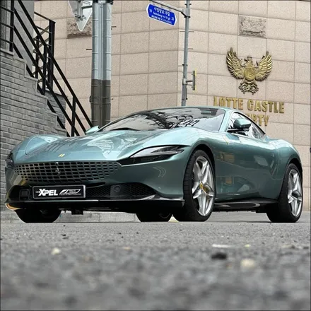 강남/서초 ppf 슈퍼카 전문 업체에서 페라리 로마 엑스펠 범퍼, 사이드스커트 (서초 튜닝샵) / 구로동