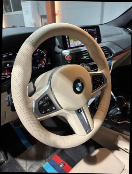 BMW X4 M40i 핸들 가죽교체·베이지 컬러변경,순정 느낌 유지하면서 분위기 바꿀 수 있을까? | 오늘의카 남양주점 / 구로동