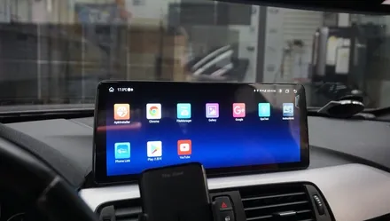 창원 BMW 428i 안드로이드올인원 / 순정 기능을 모두 활용하며, 무선으로 사용 가능한 차량용 태블릿 / 구로동