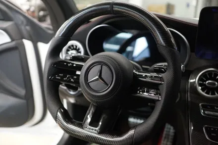 벤츠 W205 C63 AMG 카브리올레 | 디지털 계기판과 AMG 카본 잠자리 핸들로 진짜 AMG가 될 수 있을까? 서울중랑점 / 구로동