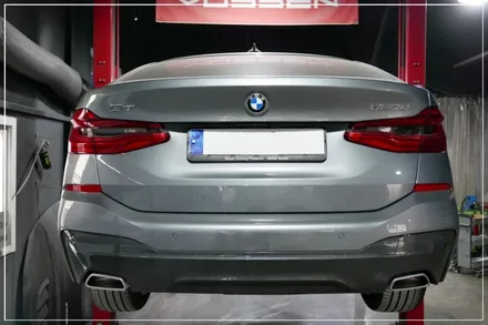 부산, 창원 컷팅 휠복원/도색 전문 업체에서 BMW 6GT 순정휠 수리 / 구로동