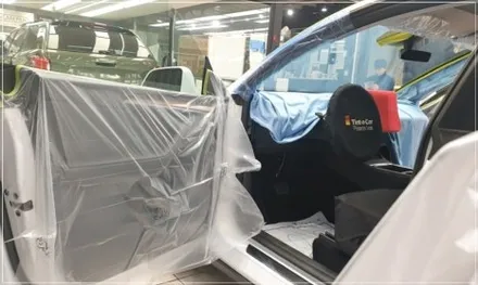 천안, 아산 비반사 썬팅으로 하면! (테슬라 모델Y) 가성비 윈도 틴팅 / 구로동