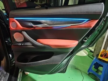 부산엠비언트 라이트 BMW X6 국산 엠비언트튜닝 부산 실내무드등 알아보기! / 구로동