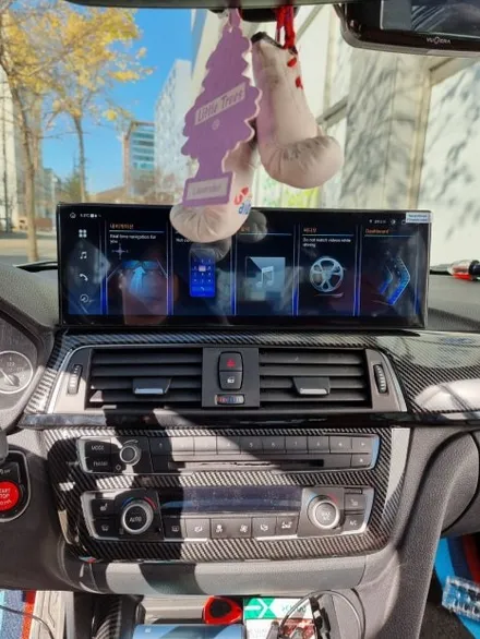 BMW 320i M핸들 교체 하기! 천안 안드로이드 올인원 네비게이션교체 커스텀 튜닝 전국방문출장 가능까지가능한곳~! / 구로동