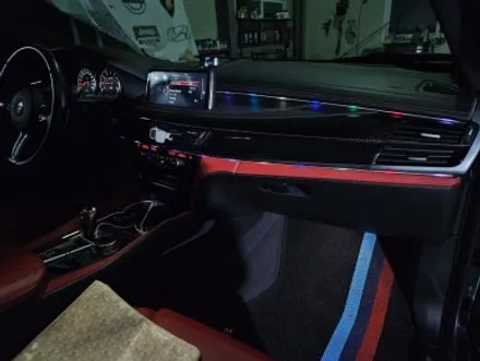 BMW X6 엠비언트 라이트 과천 시공후기 / 국산 자동차 엠비언트튜닝하기! 실내무드등 가격 비용! / 구로동