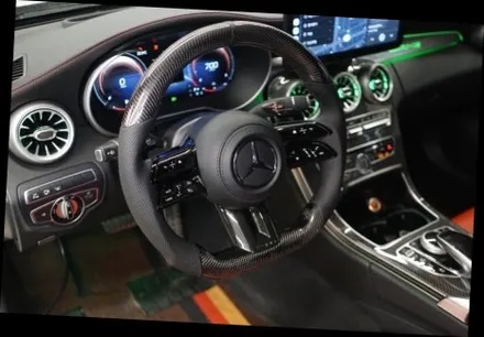 벤츠 W205 C63 AMG 카브리올레 | 디지털 계기판과 AMG 카본 잠자리 핸들로 진짜 AMG가 될 수 있을까? 서울중랑점 / 구로동