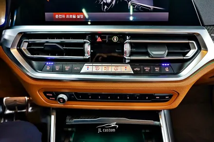 청주 BMW 340i 통풍시트 / 퍼포먼스시트도 순정버튼으로 깔끔하게 / 구로동