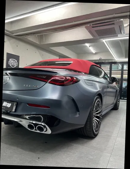벤츠 CLE 53amg 전체 랩핑과 크롬죽이기. 다크나이트 패키지로 완벽 변신할 수 있을까? (오늘의카 잠실점) / 구로동