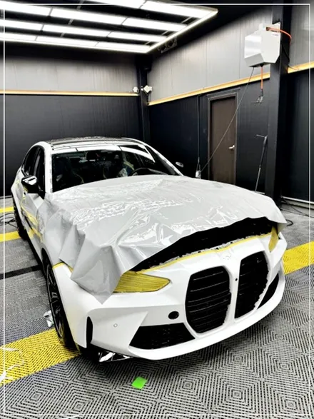 용인 컬러 PPF 했더니 BMW M3 자동차 랩핑 효과까지 / 구로동