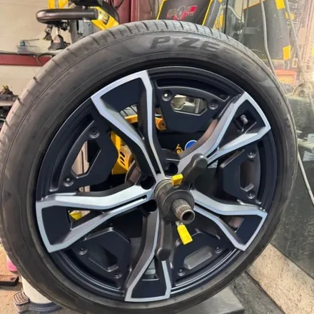 의정부휠수리 BMW iMX60 무광 순정휠복원 진행하기 / 구로동