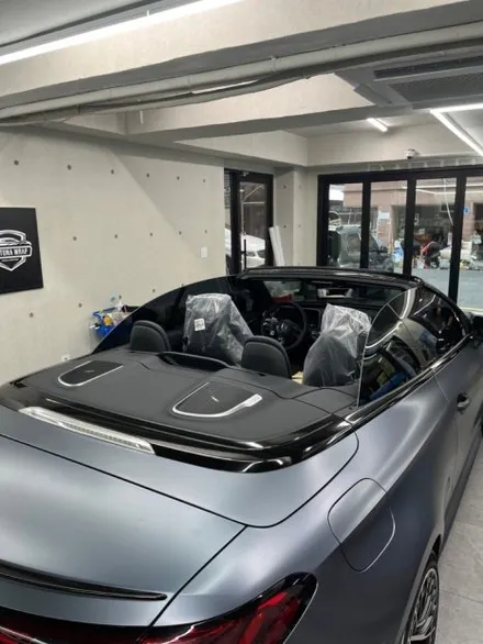 벤츠 CLE 53amg 전체 랩핑과 크롬죽이기. 다크나이트 패키지로 완벽 변신할 수 있을까? (오늘의카 잠실점) / 구로동