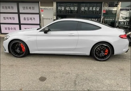 천안 두정 휠복원, 캘리퍼도색 튜닝 맛집에서 벤츠 c클래스 튜닝 / 구로동