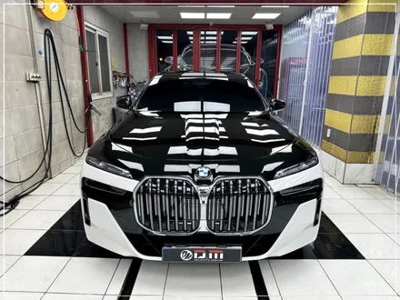 대구 BMW 7시리즈 듀오톤(투톤)랩핑 블랙PPF 시공 후, 썬팅까지 / 구로동