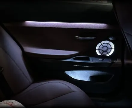 전주 익산 BMW F06 640i 자동차 엠비언트 라이트 + 안드로이드 올인원 시공후기 / 국산 엠비언트튜닝 실내무드등 애플카플레이 네비게이션교체 가격 비용 후기 / 구로동