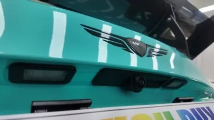 오산랩핑 화성랩핑 제네시스G70 티파니블루 고광택 랩핑하기 / 구로동