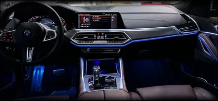 전주 BMW  블랙 키드니그릴 / X6(G06) 코더스 엠비언트 라이트 / 구로동