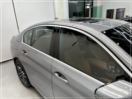 인천 청라 BMW 썬팅 비반사 블랙으로 5시리즈 윈도 틴팅 (글라스틴트 로데) / 구로동