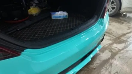 오산랩핑 화성랩핑 제네시스G70 티파니블루 고광택 랩핑하기 / 구로동