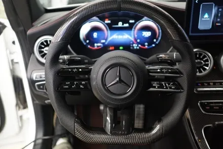 벤츠 W205 C63 AMG 카브리올레 | 디지털 계기판과 AMG 카본 잠자리 핸들로 진짜 AMG가 될 수 있을까? 서울중랑점 / 구로동