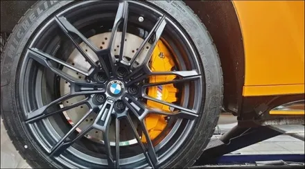 송파구에서 BMW M3 캘리퍼 도색 휠 튜닝으로 한껏 멋지게 / 구로동