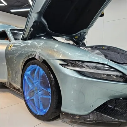 강남/서초 ppf 슈퍼카 전문 업체에서 페라리 로마 엑스펠 범퍼, 사이드스커트 (서초 튜닝샵) / 구로동