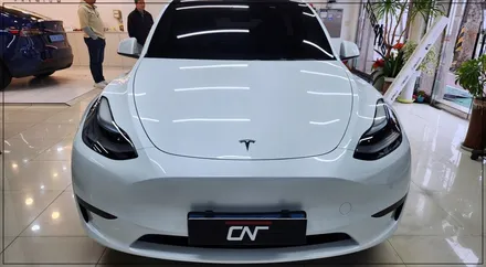 대전 썬팅 테슬라 모델Y 하버캠프 필름 열차단 틴팅하기 / 구로동