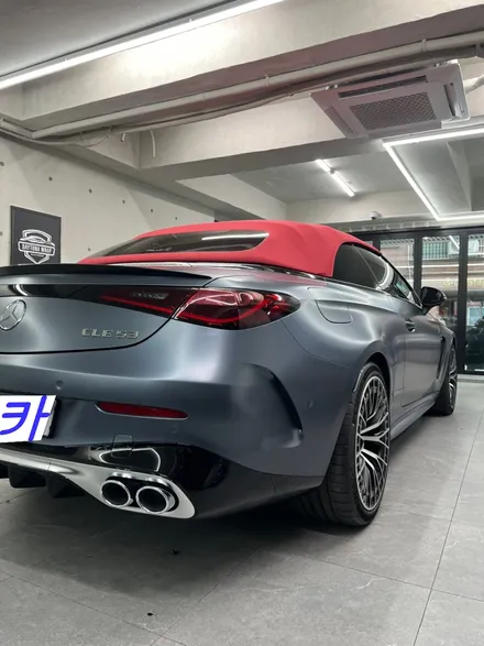 강남 랩핑 송파 PPF 벤츠CLE 53AMG  전체랩핑&크롬딜리트 이렇게 완벽하게 시공하는곳은 없습니다. / 구로동