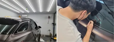 경기 하남 튜닝, 제네시스 크롬죽이기 GV70 / 구로동