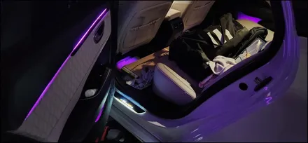 부산/창원 엠비언트 라이트 시공 르노 SM6 튜닝 추천 / 구로동
