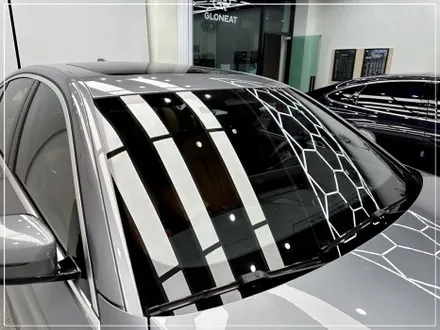 인천 청라 BMW 썬팅 비반사 블랙으로 5시리즈 윈도 틴팅 (글라스틴트 로데) / 구로동