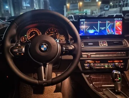 부산 BMW 핸들교체 & 안드로이드 올인원 네비게이션교체까지 M핸들 커스텀튜닝 출장방문으로 시공후기 / 구로동