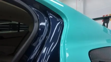 오산랩핑 화성랩핑 제네시스G70 티파니블루 고광택 랩핑하기 / 구로동