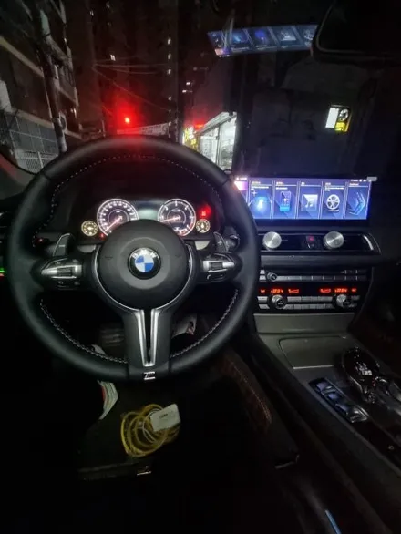 용인핸들교체 BMW F02 730ld M핸들교체 /안드로이드올인원 네비게이션교체 실내튜닝하기 / 구로동