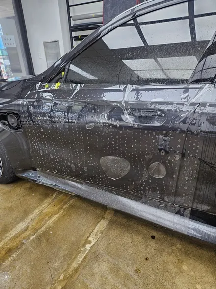수원 BMW M5 PPF, 철통방어 풀시공 후기 내외부 풀 PPF시공 48시간 디테일 완벽해석 / 구로동