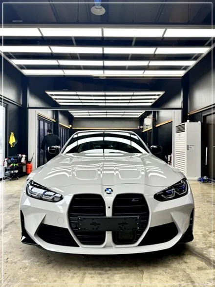 용인 컬러 PPF 했더니 BMW M3 자동차 랩핑 효과까지 / 구로동