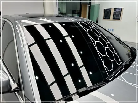 인천 청라 BMW 썬팅 비반사 블랙으로 5시리즈 윈도 틴팅 (글라스틴트 로데) / 구로동