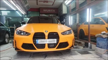 송파구에서 BMW M3 캘리퍼 도색 휠 튜닝으로 한껏 멋지게 / 구로동