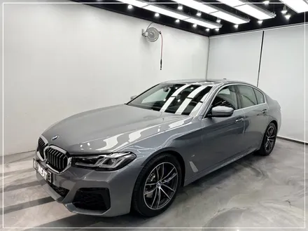 인천 청라 BMW 썬팅 비반사 블랙으로 5시리즈 윈도 틴팅 (글라스틴트 로데) / 구로동
