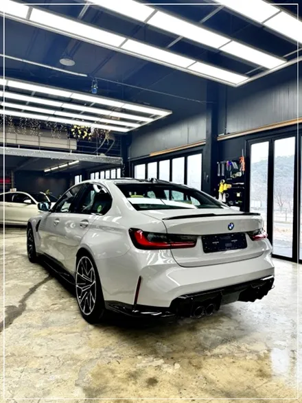 용인 컬러 PPF 했더니 BMW M3 자동차 랩핑 효과까지 / 구로동