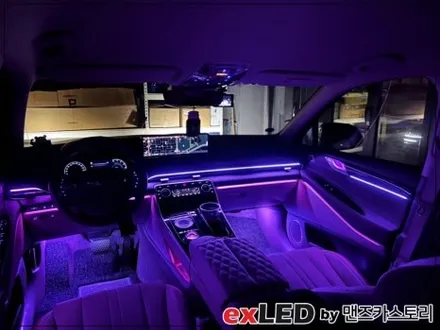 안산 엠비언트 전문 GV80 / 시흥 투톤 앰비언트 튜닝되다 / 구로동