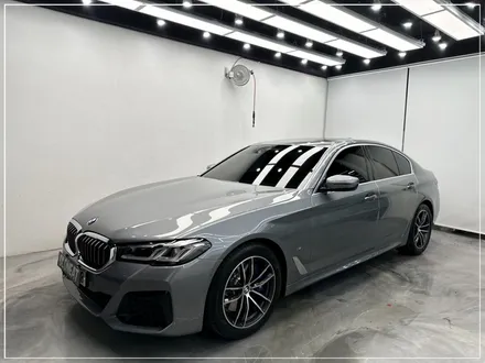 인천 청라 BMW 썬팅 비반사 블랙으로 5시리즈 윈도 틴팅 (글라스틴트 로데) / 구로동