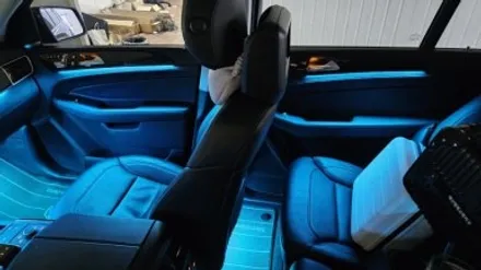 공주 논산 엠비언트라이트 벤츠 GLS350D 실내 업그레이드! / 구로동