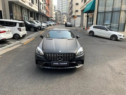 벤츠 SLC 매트 딥 블랙 전체랩핑 비용 및 과정 / 구로동