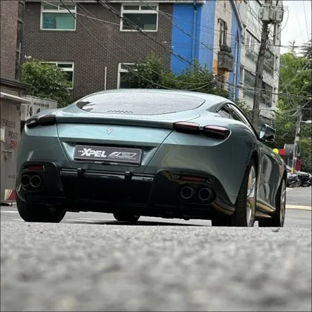 강남/서초 ppf 슈퍼카 전문 업체에서 페라리 로마 엑스펠 범퍼, 사이드스커트 (서초 튜닝샵) / 구로동