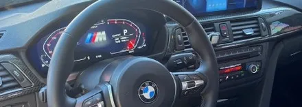 BMW F30 320D 5종패키지 실내튜닝하기! 부산튜닝샵은 여기입니다! 안드로이드올인원 신형계기판 카본트림교체 M핸들 크리스탈기어봉까지!! / 구로동
