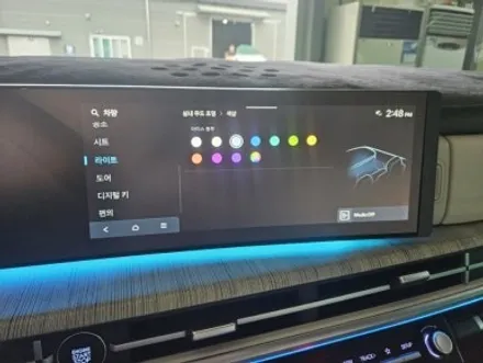 대전 유성 싼타페 MX5 무빙엠비언트 / 순정과 동일 비노출 작업을 배상책임으로 안전하게까지 / 구로동