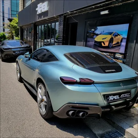 강남/서초 ppf 슈퍼카 전문 업체에서 페라리 로마 엑스펠 범퍼, 사이드스커트 (서초 튜닝샵) / 구로동