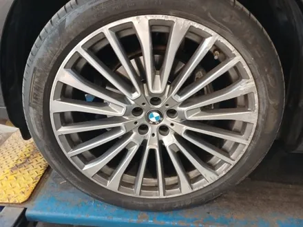 인천휠복원 BMW휠복원전문 X7 휠수리 유광블랙 휠도색 시공후기! / 구로동