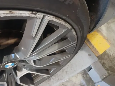대구휠복원 달서구 BMW 740li 휠도색, 20인치 순정 휠 완벽 복원, 휠복원 시세와 소요시간은? / 구로동